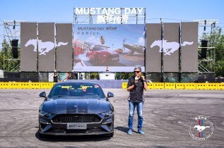 主题为“飘移传奇”的福特Mustang Day